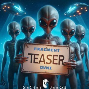Des Aliens qui tiennent une pancarte Teaser Fragment Ovni