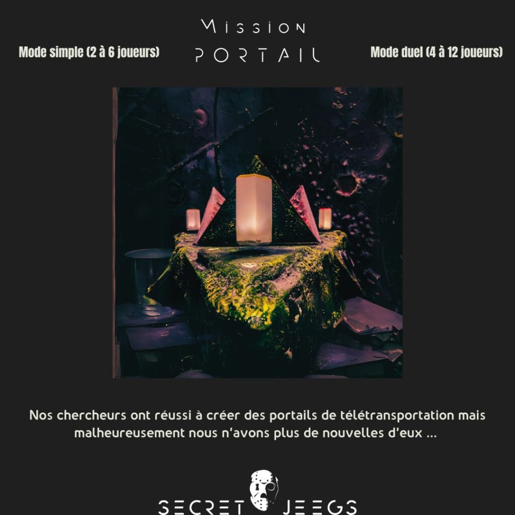 image de la mission portail chez Secret Jeegs