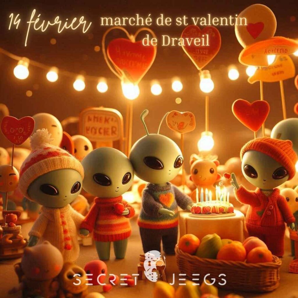 Des aliens avec des coeurs au marché