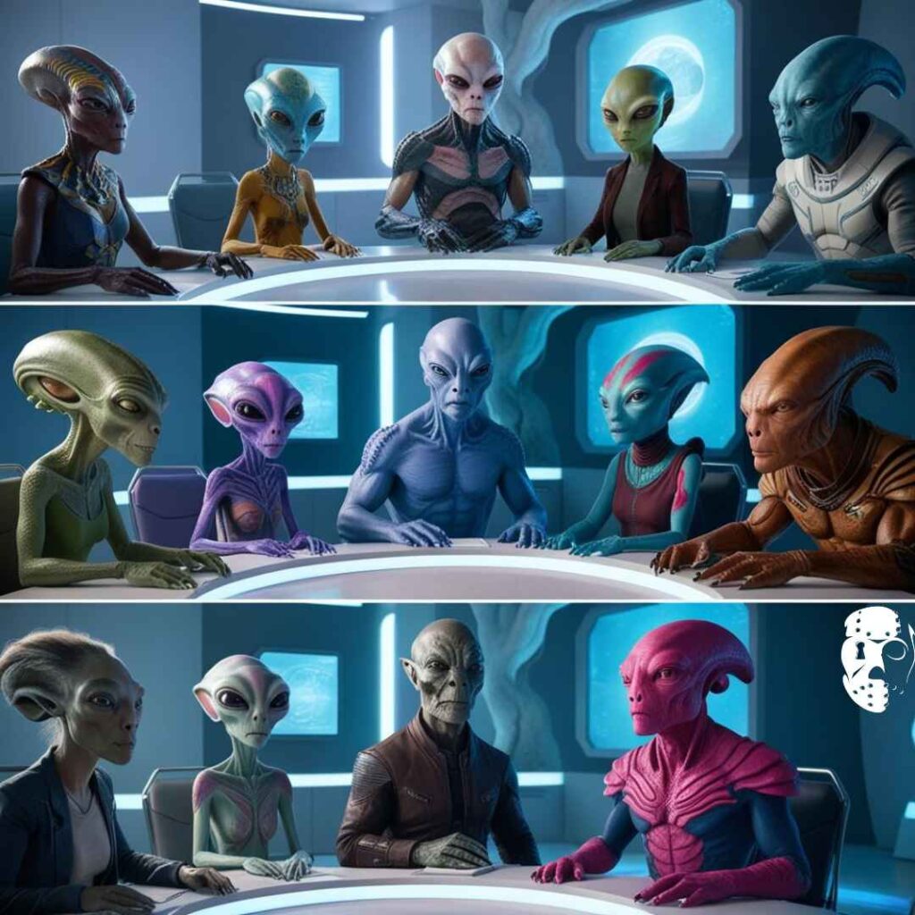 Plein d'ariens autour d'une table